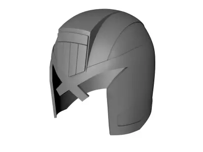 Dredd 2012 helmet 3D print model