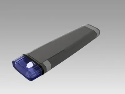 Star Trek The Next Generation Blue Lighted Dermal Regenerator  3D print model