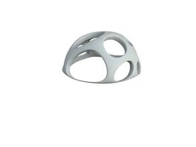 SciFi Cube Object No 49461 Low Poly Shape Low-poly 3D model