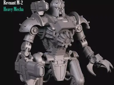 Heavy Mecha Revenant M-2 3D print model