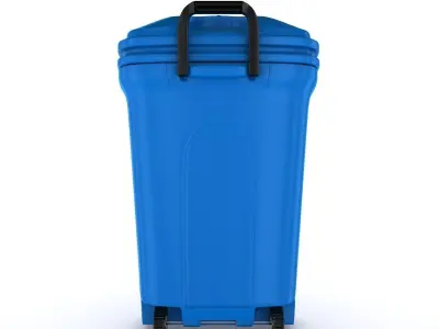 Trash Can 3D model 19