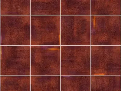 Terracotta Ceramic Tiles  Texture