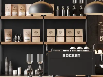 Coffee Shop 3 3D model