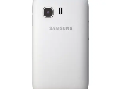Samsung Galaxy Young 2 White 3D model