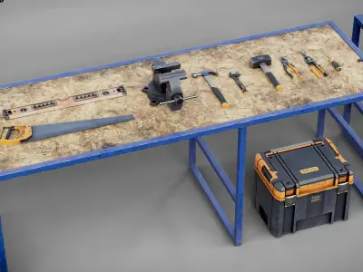  Industrial Workshop Asset Pack 