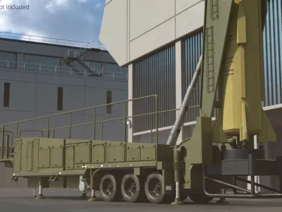  TEL Based Launcher with Raised Missile 