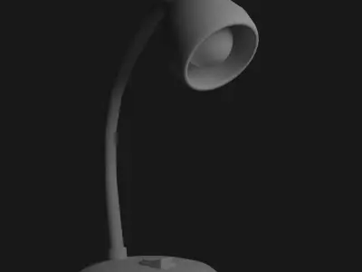 Low Poly Desk Lamp Low-poly 3D model