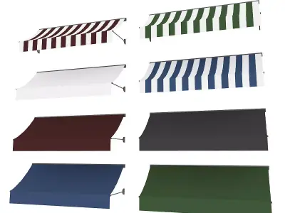 Awning Models Low-poly 3D model