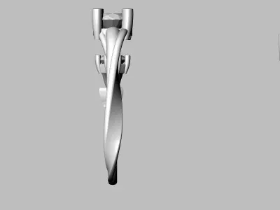 waves of light ring stl verified 3D print model