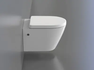 WC20 Toilet 3D model
