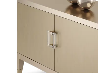 Console TV Stand Caracole Its Show Time Low-poly 3D model