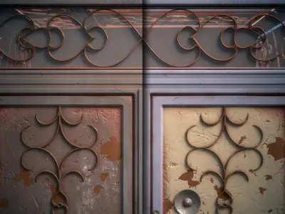 Old Door - VOL 02 -  SBsar - Maps Texture