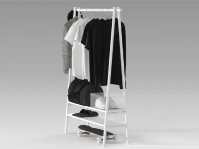  Clothes on Rack 