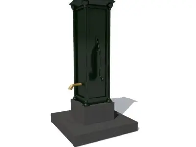 water pump 3D model