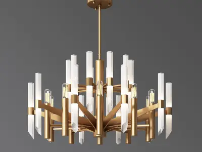 4 Celing Light Collection 3D model