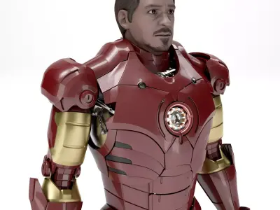 Iron Man Armor Mark III 3D model
