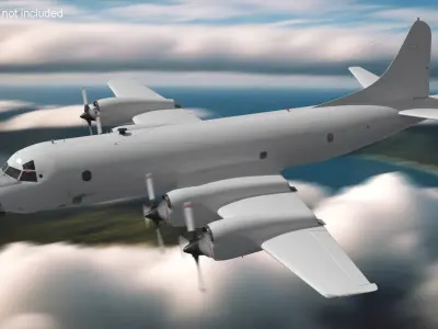  Orion Maritime Surveillance Aircraft Rigged 