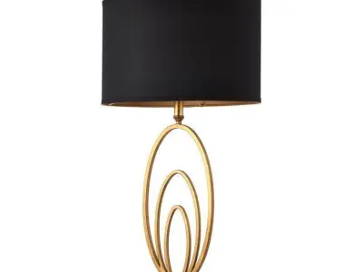 Vilana BlackGold Table Lamp 3D model