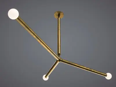 Apparatus Arrow Large Light Fixture 3D model