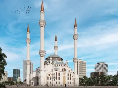Ottoman Mosque 3D model