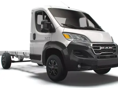RAM Promaster Chassis Truck 3800WB 2022 3D model