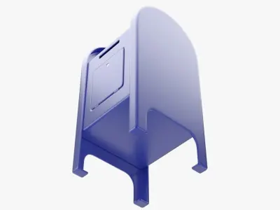 Post Box 2 3D model