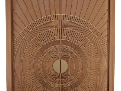 Entrance door set165 3D model