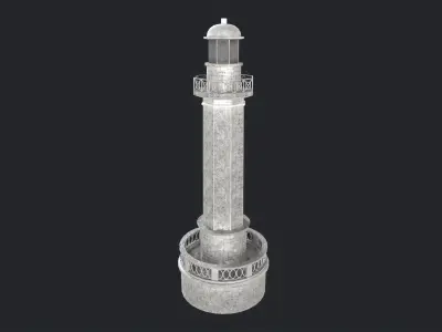 Lighthouse Low-poly 3D model Low-poly 3D model purchase
