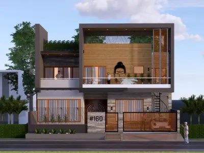 Exterior House Design 3D print model