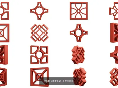 Paali Blocks 2 3D Model Pack