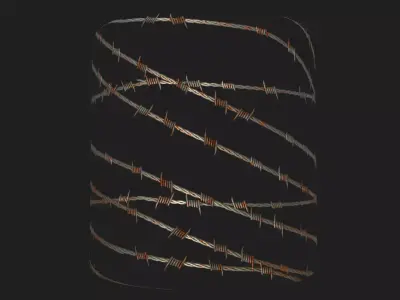 Seamless barbed wire textures materials Texture