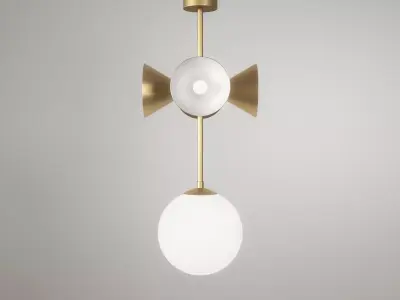 Axis Pendant Lamp 3D model