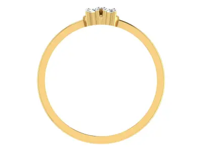 Women Ring Render 3dm STL OBJ FBX  3D print model 14
