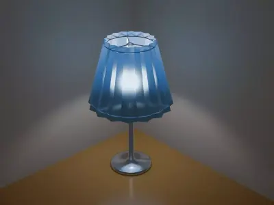 Rudimentary Lamp Free 3D model