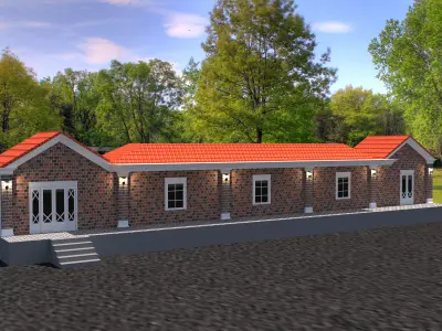 3d house model exterior 3D model