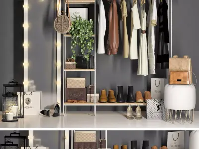 closet 105 3D model
