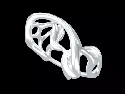 Abstract Shape v30 002 Low-poly 3D model