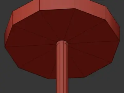 TIFFANY chandelier made of glass and metal 3D model