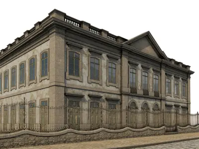 Old Classical Building 3D model