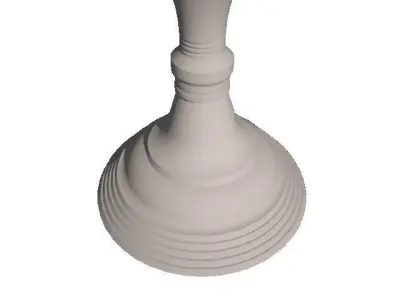 candle holder Free 3D model 6