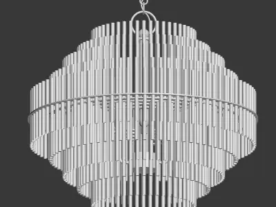Emile Chandelier Restorationhardware 3D model