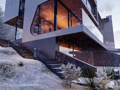 Best Exterior Scene On Lumion 3D model
