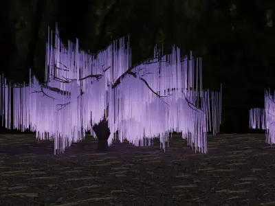 Avatar - Tree of Voices - 4 variation Low-poly 3D model