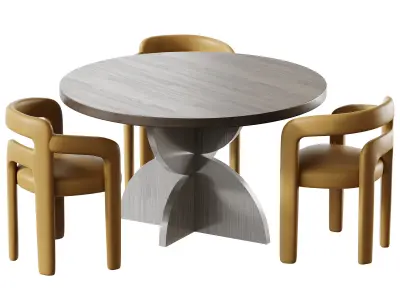DUNFIELD table 3D model