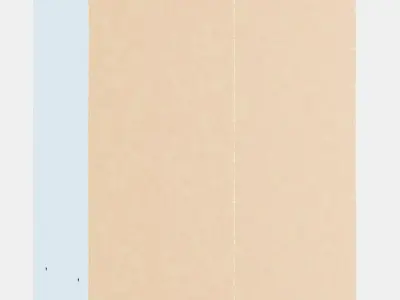 KLEPPSTAD Wardrobe with sliding doors 1 Low-poly 3D model