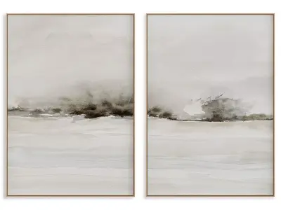 Abstract Painting Frame set 3D model 570