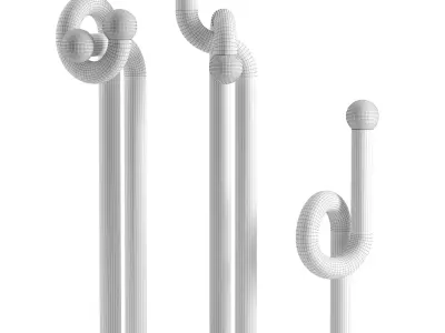 Modulation floor lamp by Axel Chay 3D model