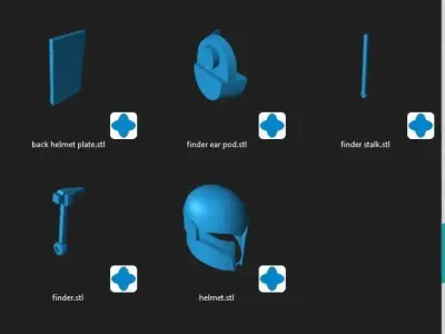 Sabine Wren from Ahsoka Helmet 3d print STL Files Bundle 3D print model
