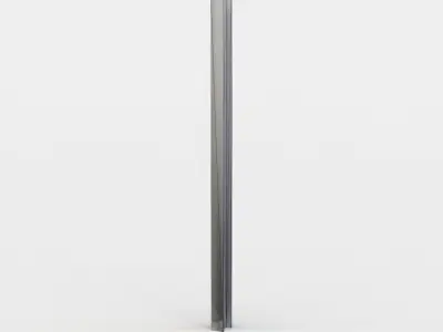 Metal beam Low-poly 3D model