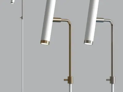 Led Vertigo Floor Lamp 3D model